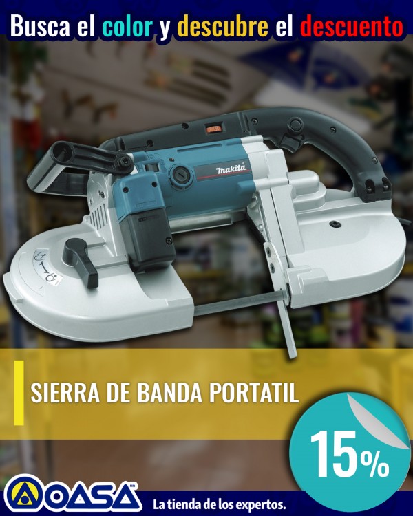 Imagen de SIERRA DE BANDA PORTATIL MAKITA 2107FK