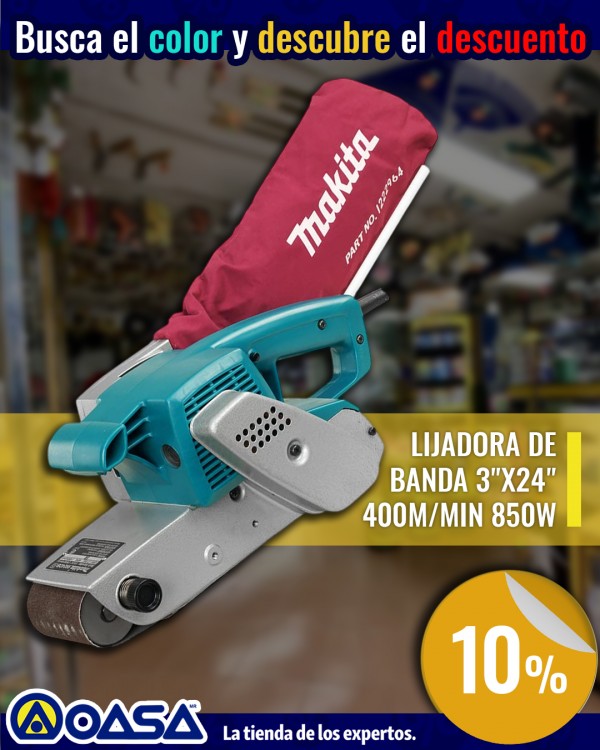 Imagen de LIJADORA DE BANDA MAKITA 9924DB