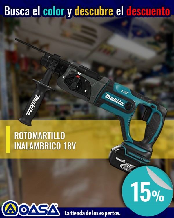 Imagen de ROTOMARTILLO INALAMBRICO MAKITA DHR241RFE