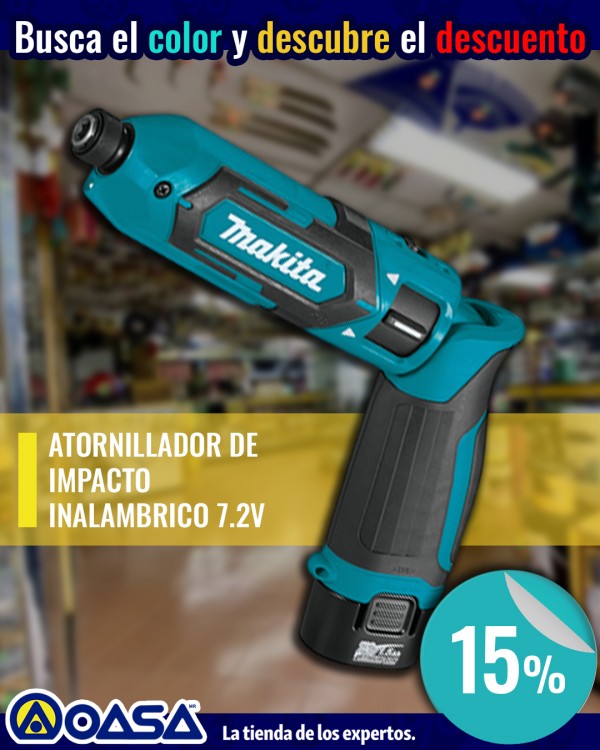Imagen de ATORNILLADOR DE IMPACTO INAL�MBRICO MAKITA TD022DSE